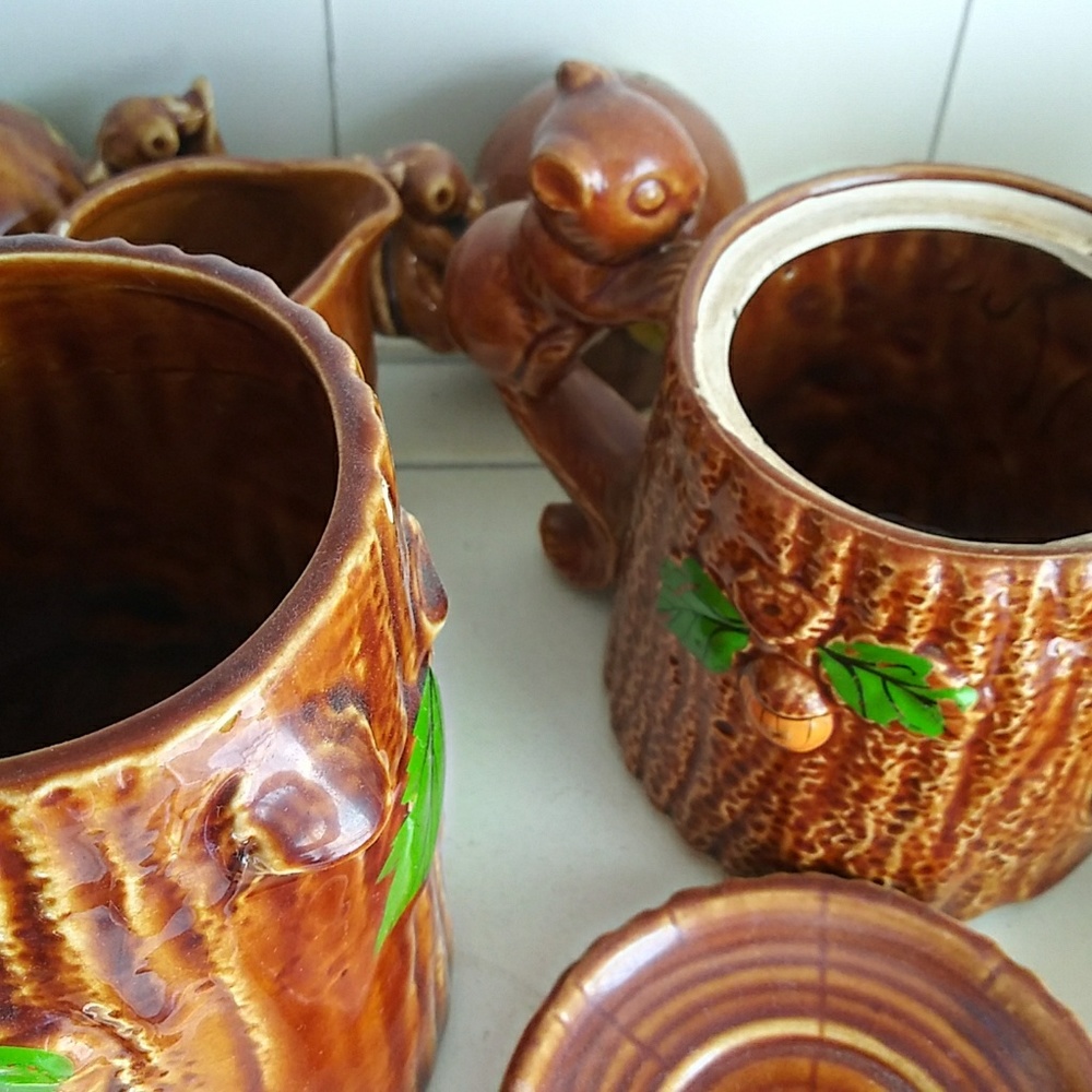 Squirrel/ Chipmunk Colorado tea/ Home Vintage - Picture 5 of 7